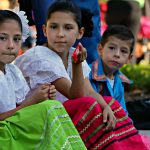 Children dressed in traditional clothing