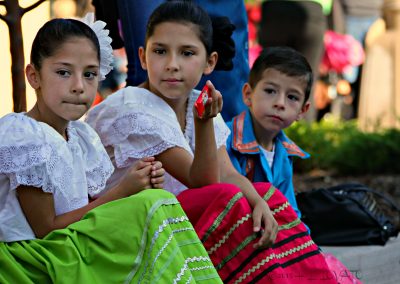 Children dressed in traditional clothing